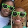 Eyegla Green Sunglasses Bulk Party Sunglasses Pack 80s Shades Eyewear Set Mardi Gras St Patricks Day Sun Glasses10 Pack