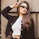 Geopty 10 Pack Black Rectangle Sunglasses for Women Bulk Cool Party Glasses Bachelorette Favors