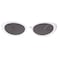 JUDOO Retro Oval Sunglasses for Women Men Tiny Oval Tinted Glasses 90s Style Small Shades