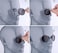 PROSOOL Sunglasses 3 Colors Retro Round Clip On Nose Sunglasses Matrix Morpheus Movie rimless Silver Bright Mirror Blue