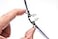 PROSOOL Sunglasses 3 Colors Retro Round Clip On Nose Sunglasses Matrix Morpheus Movie rimless Silver Bright Mirror Blue