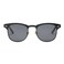 AEVOGUE Polarized Sunglasses For Women And Men Semi Rimless Frame Retro Sun Glasses AE0369 BlackBlack