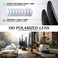 ANZIW Pilot Sunglasses Men Womens Lightweight Metal Frame Polarized Shades UV400 Protection