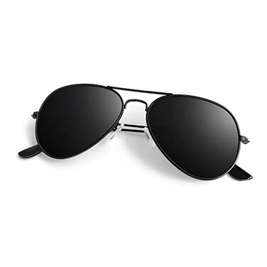 ANZIW Pilot Sunglasses Men Womens Lightweight Metal Frame Polarized Shades UV400 Protection