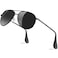 Augcrki Aviator Sunglasses for MenWomen Polarized Mens Womens Sunglasses UV Protection 400 Metal Frame with Spring Hinges 62MM