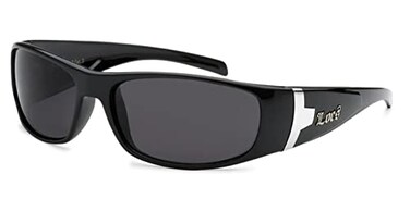 LOCS EYEWEAR Authentic LOCS 30 Black OG Gangsta Rapper Sunglasses