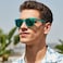 CARFIA Retro Acetate Polarized Sunglasses for Men UV400 Protection Driving Outdoor AntiGlare Sun Glasses