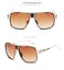 GOBIGER Aviator Sunglasses for Men 100 UV Protection Goggle Alloy Gold Disco 70s Oversized Retro Shades