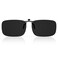 Goiteia Polarized Super Dark Clip On Sunglasses Over Prescription Glasses Men WomenCompact FitNonFlip UpCAT4