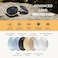 J+S JS Premium Military Style Classic Aviator Sunglasses Polarized 100 UV protection for Men Women Large Frame Black FrameGray Lens