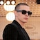 Kursan Square Thick Frame Black Sunglasses for Men Women Trendy Rectangle Sun Glasses Shades UV400 Protection BlackBlack