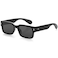 Kursan Square Thick Frame Black Sunglasses for Men Women Trendy Rectangle Sun Glasses Shades UV400 Protection BlackBlack