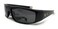 Locs Flat Top Wrap OG Gangsta Hardcore Sunglasses Matte Black unisexadult