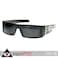 Locs Official LOCS Hardcore Gangsta Shades Square Sports Frame Sunglasses L