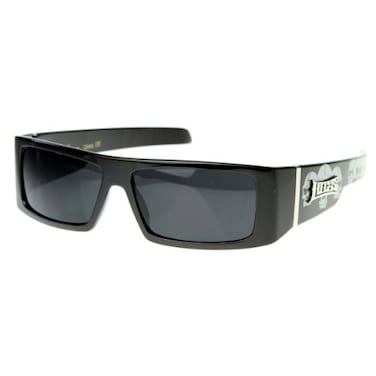 Locs Official LOCS Hardcore Gangsta Shades Square Sports Frame Sunglasses L