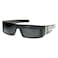 Locs Official LOCS Hardcore Gangsta Shades Square Sports Frame Sunglasses L