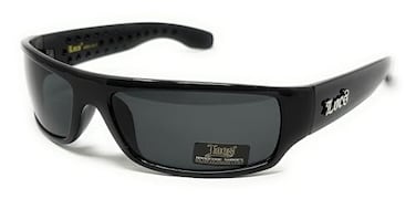 Locs 9003 Black Sunglasses Authentic Gangster Square Lowrider Maddogger Shades
