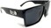 Locs 91105 Black Sunglasses Authentic Gangster Flat Top Lowrider Maddogger Shades