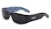 Locs Mens Hardcore Gafas De Sol Fashion Wrap Around Sunglasses with Bandana Print Inside Free Microfiber Bag Several Colors Available Black Blue Inside