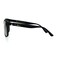 Locs Mirrored Lens Gangster Oversized Rectangular Horned Sunglasses Orange Mirror