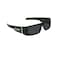 Locs LOCS NEW MENS HARDCORE GANGSTA BIKER SUNGLASSES BLACK