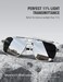 LUENX Mens Women Polarized Sunglasses Aviator Square Polygon Lens Driving UV400 Protection Retro 60mmSilver Lens Silver Frame