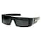MODA Locs Official LOCS Hardcore Gangsta Shades Square Sports Frame Sunglasses L
