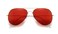 Outray Night Vision Polarized Aviator Sunglasses for Driving Gold FrameRed Lens Red