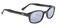 Pacific Coast Original KDs Biker Sunglasses Black FrameBlue Lens