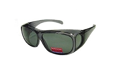 Pink Ribbon Polarized Fit Over Size Large Black