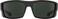 Spy Optic Dirk BlackHappy Gray Green Wrap 64 mm