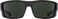 Spy Optic Dirk BlackHappy Gray Green Wrap 64 mm