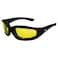 Global Vision GLOBAL Vision Eyewear Kickback Sunglasses with EVA Foam HIGH TINT Yellow lens