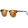 AEVOGUE Polarized Semi Rimless Sunglasses for Men Women Retro UV400 Sun Glasses for Driving Outdoor