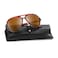 2020 VentiVenti Aviator Sunglasses For Men Polarized Lens Plastic Lightweight Double Bridge Frame UV Protection For Driving Transculent Brown FrameBrown Lens