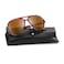2020 VentiVenti Aviator Sunglasses For Men Polarized Lens Plastic Lightweight Double Bridge Frame UV Protection For Driving Transculent Brown FrameBrown Lens