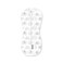 SwaddleMe by Ingenuity Compression Baby Swaddle Pod TwoWay Zipper for Easy Diaper Changes Improves Sleep Calms Startle Reflex 02 Months 10 TOG 1Pack Scribble Elephant
