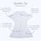 SleepingBaby ZipadeeZip Transition Swaddle Cozy Baby Swaddle Blanket with Zipper Convenience Roomy Wearable Blanket for Easy Diaper Changes BlueCream Small 48 Month