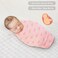 Viviland Muslin Swaddle Blankets Breathable and SkinFriendly Baby Receiving Blankets 2Pack Sun 47 x 47 inches