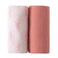Viviland Muslin Swaddle Blankets Breathable and SkinFriendly Baby Receiving Blankets 2Pack Sun 47 x 47 inches