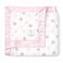 Little Giraffe Luxe Baby Blanket 29x35 Satin Trim Dot Pink UltraSoft Hypoallergenic Stroller Nursery Blanket Perfect for Newborns Toddlers