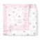 Little Giraffe Luxe Baby Blanket 29x35 Satin Trim Dot Pink UltraSoft Hypoallergenic Stroller Nursery Blanket Perfect for Newborns Toddlers