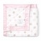 Little Giraffe Luxe Baby Blanket 29x35 Satin Trim Dot Pink UltraSoft Hypoallergenic Stroller Nursery Blanket Perfect for Newborns Toddlers