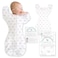 Amazing Baby Transitional Swaddle Sack Arms Up HalfLength Sleeves Mitten Cuffs Most Gradual Transition Swaddle for Newborns to Baby Sleep Sack Small 03 mo 614 lb Pink Tiny Elephants