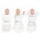 SwaddleDesigns 6Way Omni Swaddle Sack Arms Up Swaddle for Newborn More Options to Calm Startle Reflex Improves Sleep Easy Transition Baby Sleep Sack Small 03 Mo 612 lbs Tiny Hedgehogs Black