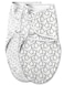 SwaddleMe Luxe Easy Change Swaddle Ellie ElephantTriangle Grey SmallMedium 03 Months