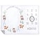Hudson Baby Unisex Baby Plush Holiday and Milestone Blanket Adventure Awaits One Size