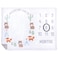Hudson Baby Unisex Baby Plush Holiday and Milestone Blanket Adventure Awaits One Size