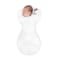 SwaddleDesigns Transitional Swaddle Sack Arms Up HalfLength Sleeves Mitten Cuffs Swaddle for Newborn Transition to Baby Sleep Sack Wearable Blanket Small 03 Month 614 lb Sterling Dots