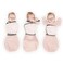 Amazing Baby Omni Swaddle Sack by Transitional Swaddle with Arms Up Sleeves Mitten Cuffs Pink Stripes Size Small 03 Months